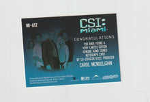Load image into Gallery viewer, 2004 CSI Miami Series 1 Autographs #MI-A12 Carol Mendelsohn
