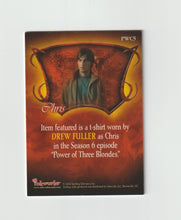 Load image into Gallery viewer, 2004 Charmed Connections Pieceworks #PWC5 Drew Fuller as Chris
