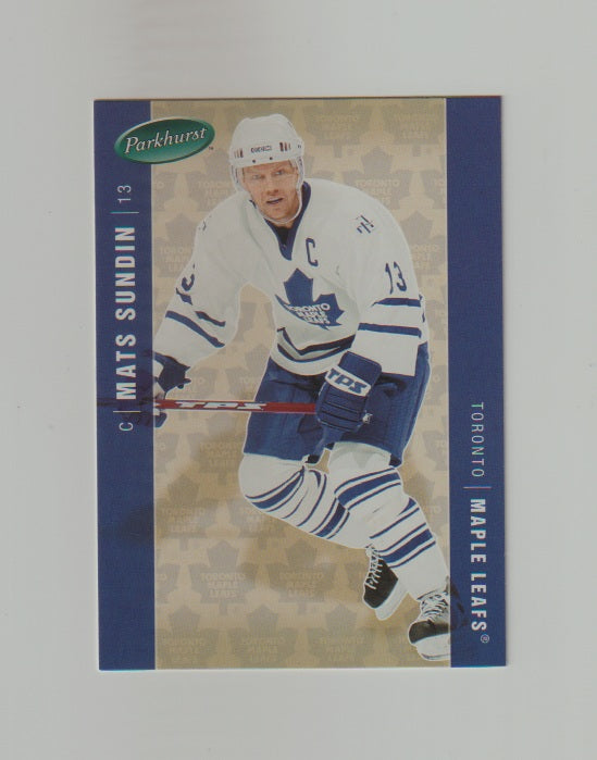2005-06 Parkhurst #447 Mats Sundin