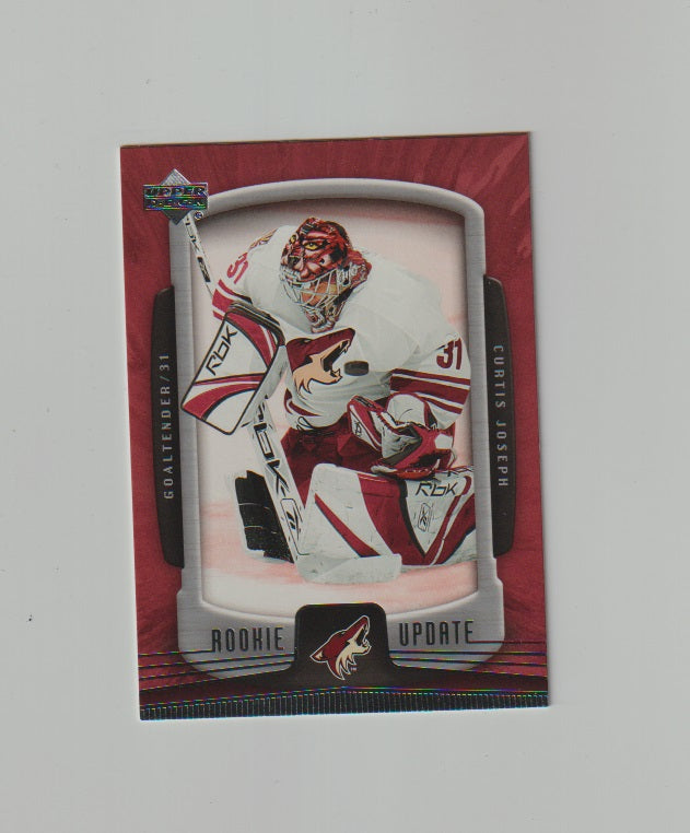 2005-06 Upper Deck Rookie Update #75 Curtis Joseph