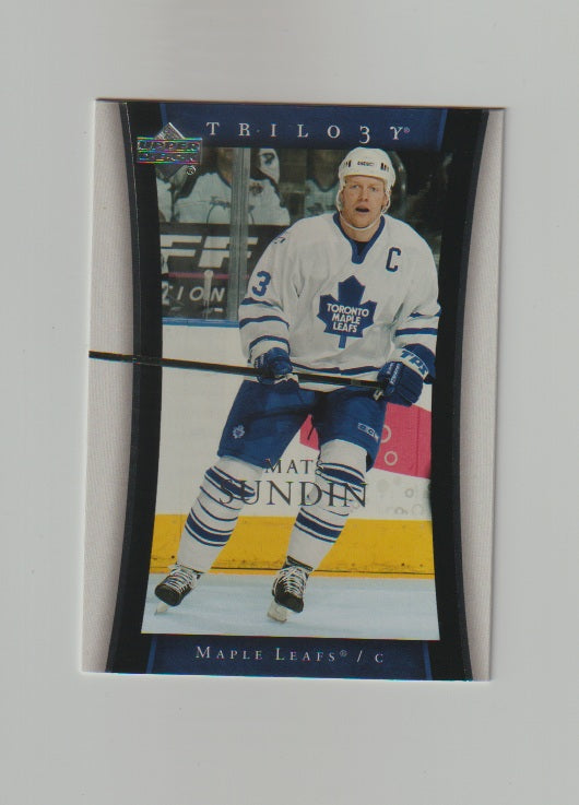 2005-06 Upper Deck Trilogy #85 Mats Sundin
