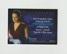 Load image into Gallery viewer, 2005 Charmed Conversations Pieceworks #PWCC2 Holly Marie Combs as Piper
