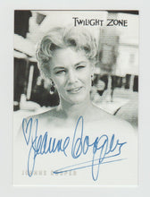 Load image into Gallery viewer, 2005 Twilight Zone Science and Superstition Autographs #A-92 Jeanne Cooper
