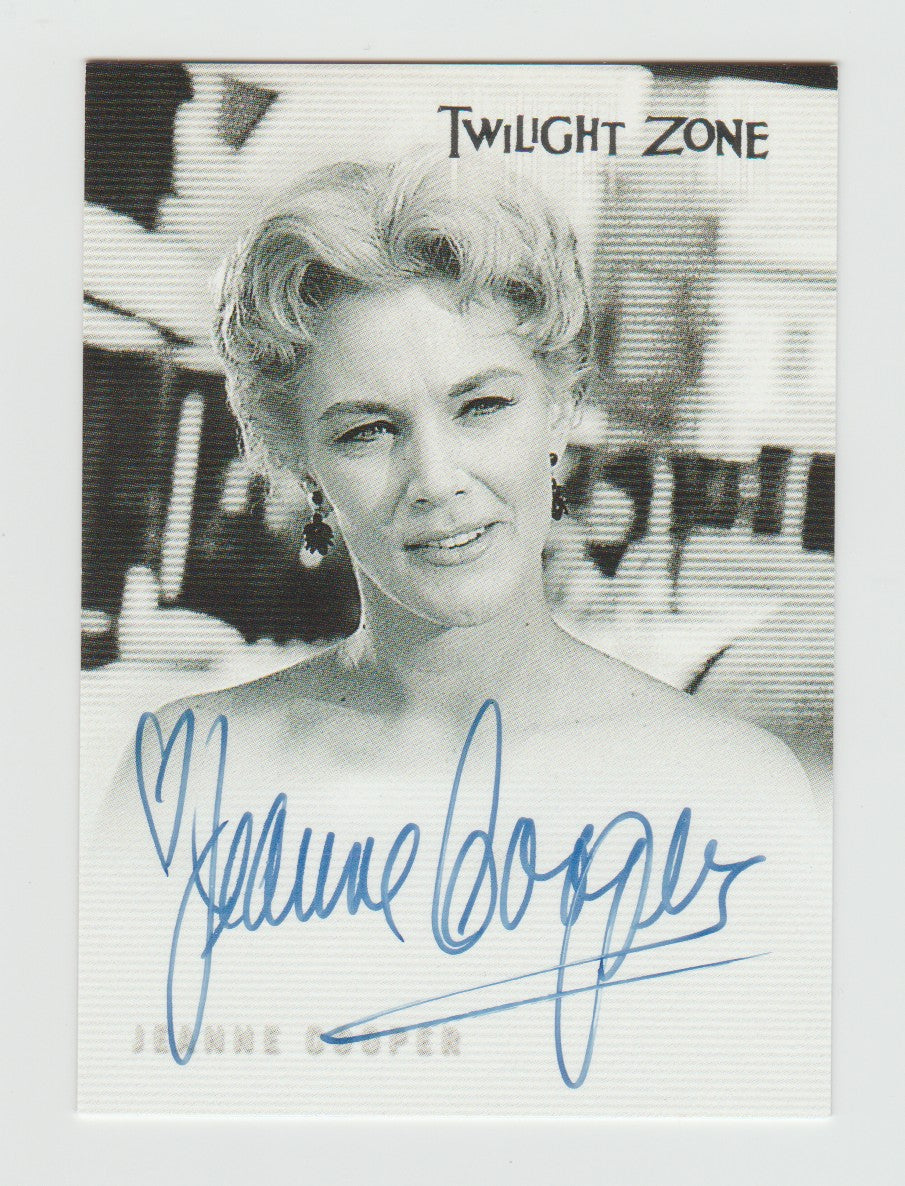 2005 Twilight Zone Science and Superstition Autographs #A-92 Jeanne Cooper
