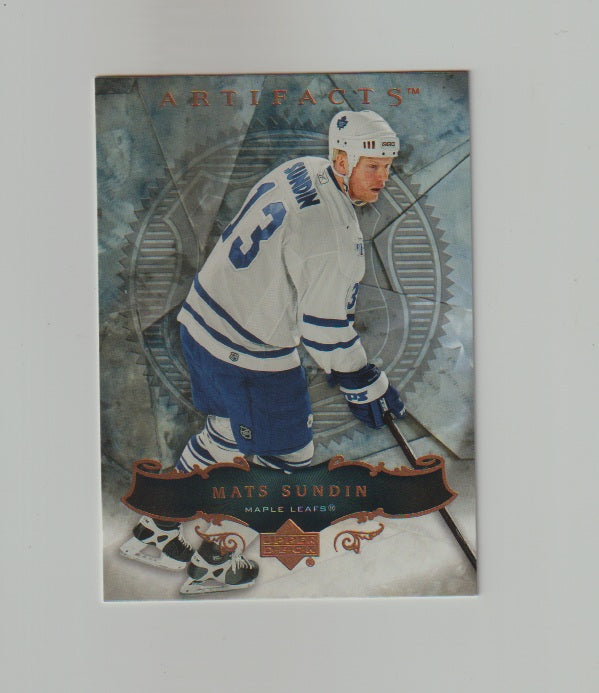 2006-07 Artifacts #6 Mats Sundin