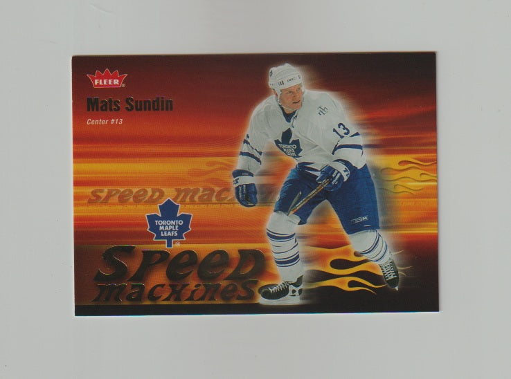 2006-07 Fleer Speed Machines #SM23 Mats Sundin