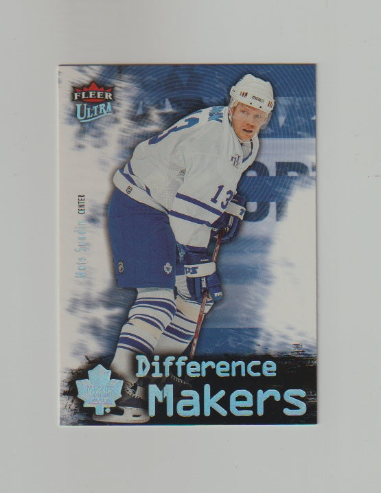 2006-07 Ultra Difference Makers #DM19 Mats Sundin