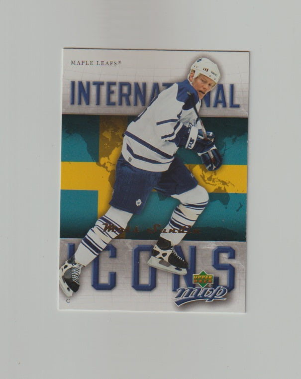 2006-07 Upper Deck MVP International Icons #II22 Mats Sundin