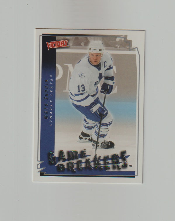 2006-07 Upper Deck Victory Game Breakers #GB48 Mats Sundin