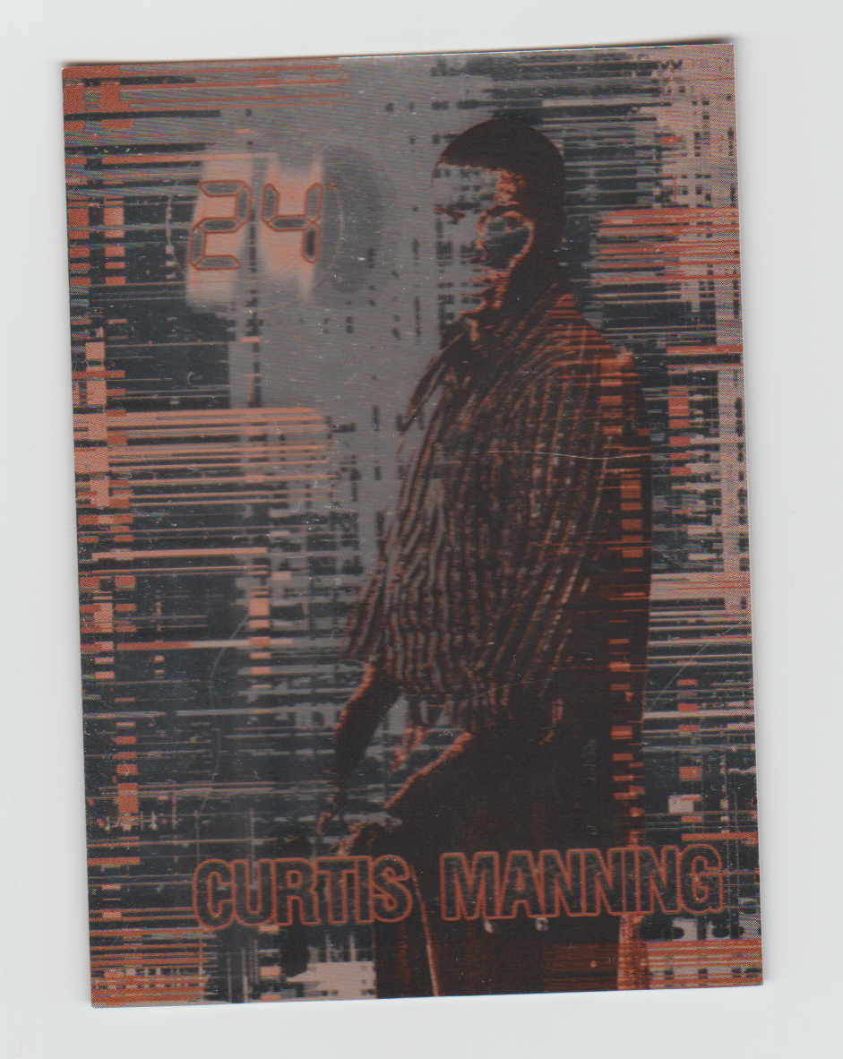 2007 24 Season 4 Expansion Box-Toppers #BT1 Curtis Manning