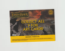 Load image into Gallery viewer, 2006 Lord of the Rings Masterpieces Foil Bronze #2 of 9 Legolas
