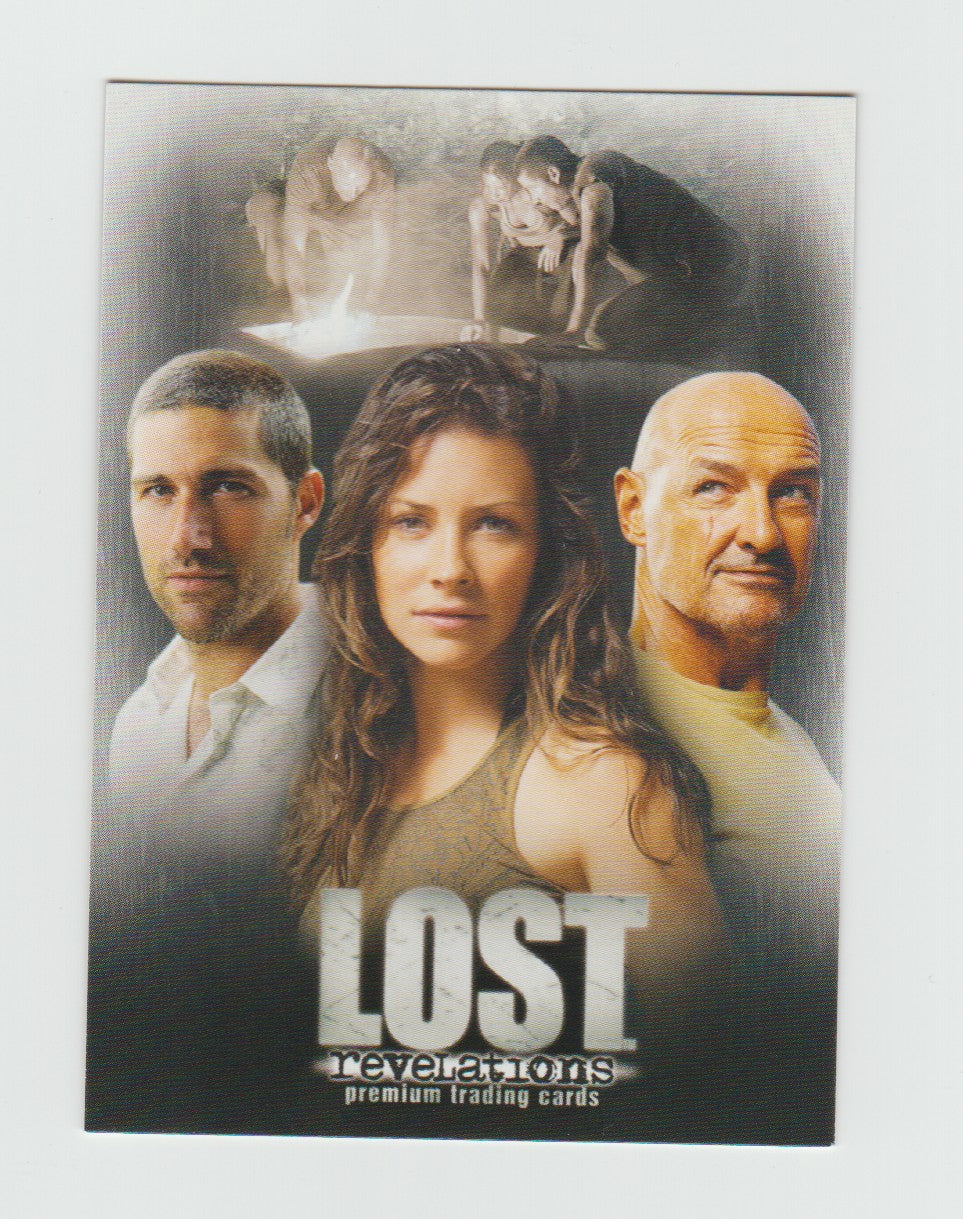 2006 Lost Revelations Promos #LR-1 Jake, Kate & Locke