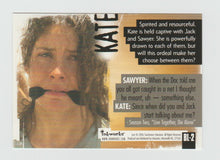 Load image into Gallery viewer, 2006 Lost Season 2 Captives #BL-2 Kate
