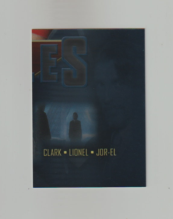 2006 Smallville Season 5 Triangles #TR9 Clark, Lionel & Jor-El