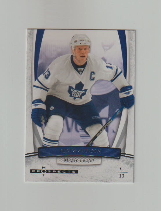 2007-08 Hot Prospects #58 Mats Sundin