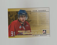 Load image into Gallery viewer, 2007-08 ITG Heroes and Prospects John Tavares Firsts #JT-05 John Tavares
