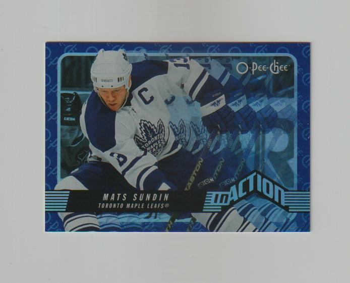 2007-08 O-Pee-Chee In Action #IA13 Mats Sundin