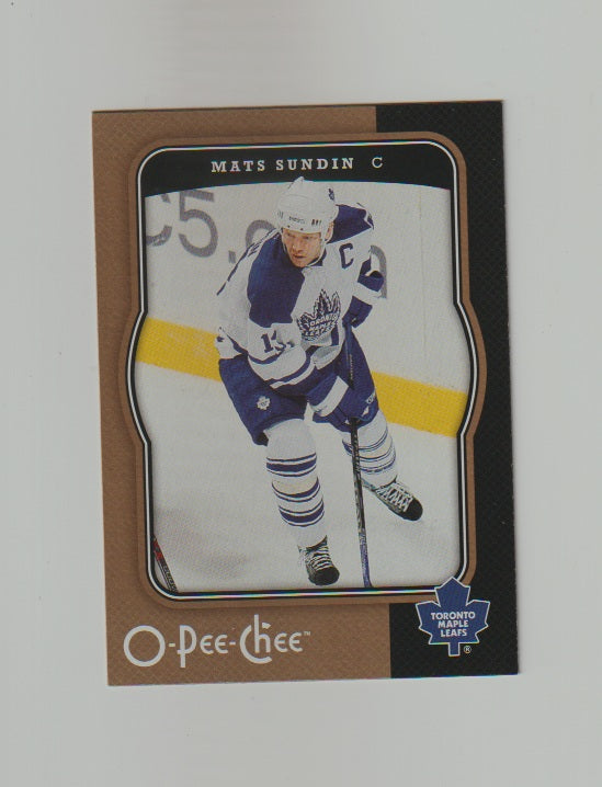 2007-08 O-Pee-Chee #451 Mats Sundin
