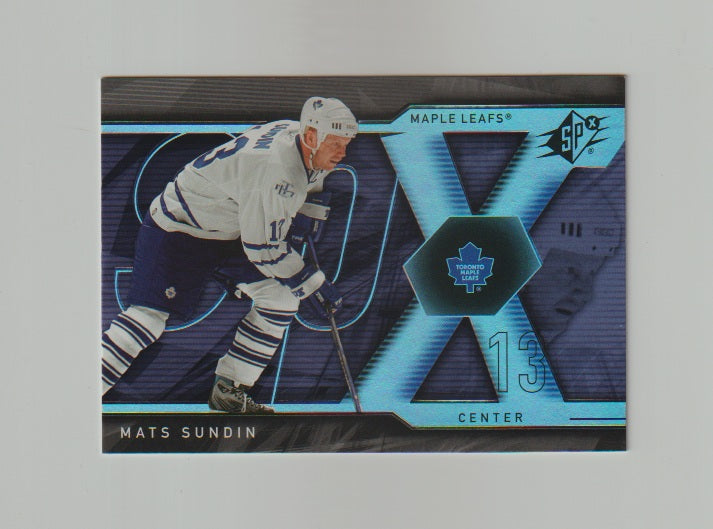 2007-08 SPx #81 Mats Sundin