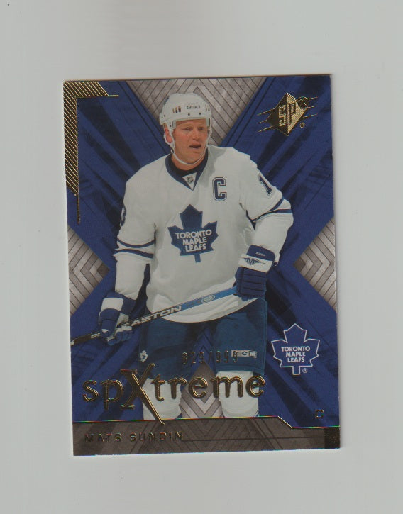 2007-08 SPx spXtreme #X42 Mats Sundin