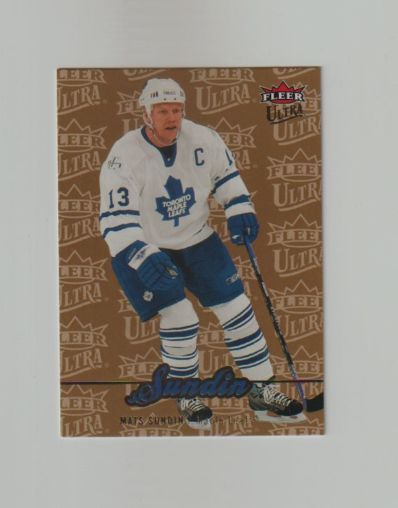 2007-08 Ultra Gold Medallion #13 Mats Sundin