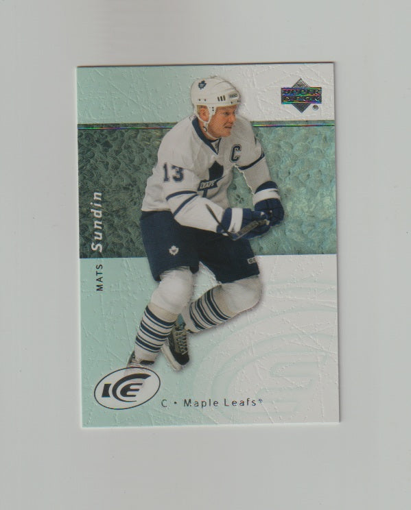 2007-08 Upper Deck Ice #32 Mats Sundin