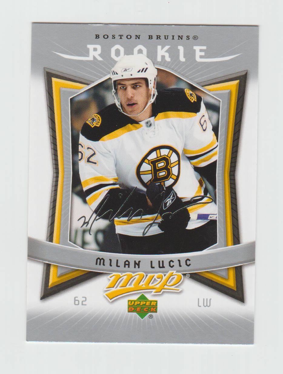 2007-08 Upper Deck MVP Rookie #380 Milan Lucic