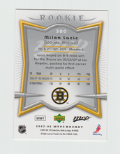 Load image into Gallery viewer, 2007-08 Upper Deck MVP Rookie #380 Milan Lucic
