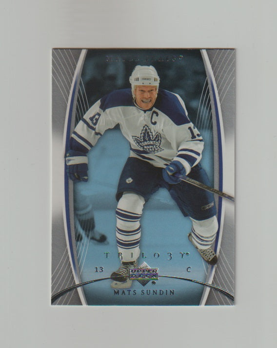 2007-08 Upper Deck Trilogy #90 Mats Sundin