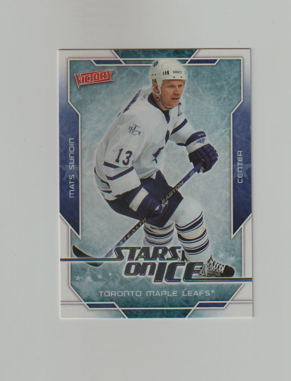 2007-08 Upper Deck Victory Stars on Ice #SI28 Mats Sundin