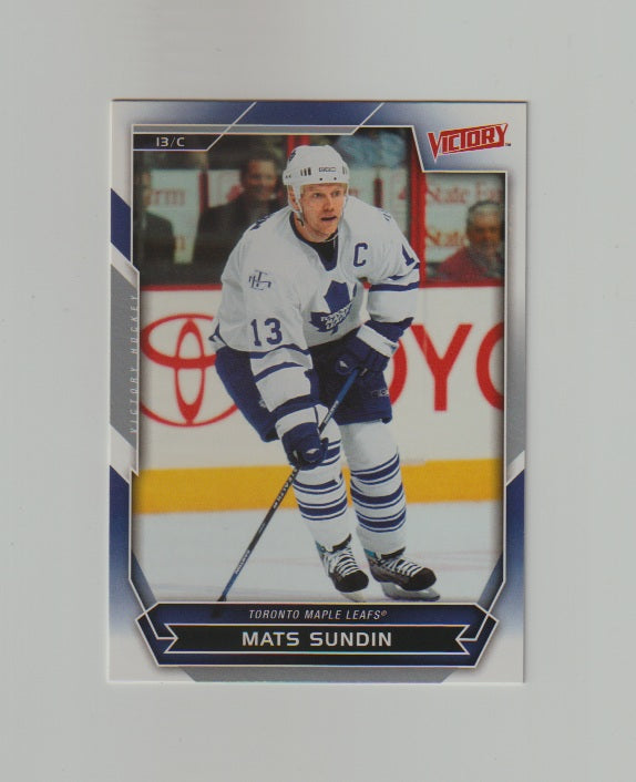 2007-08 Upper Deck Victory #60 Mats Sundin