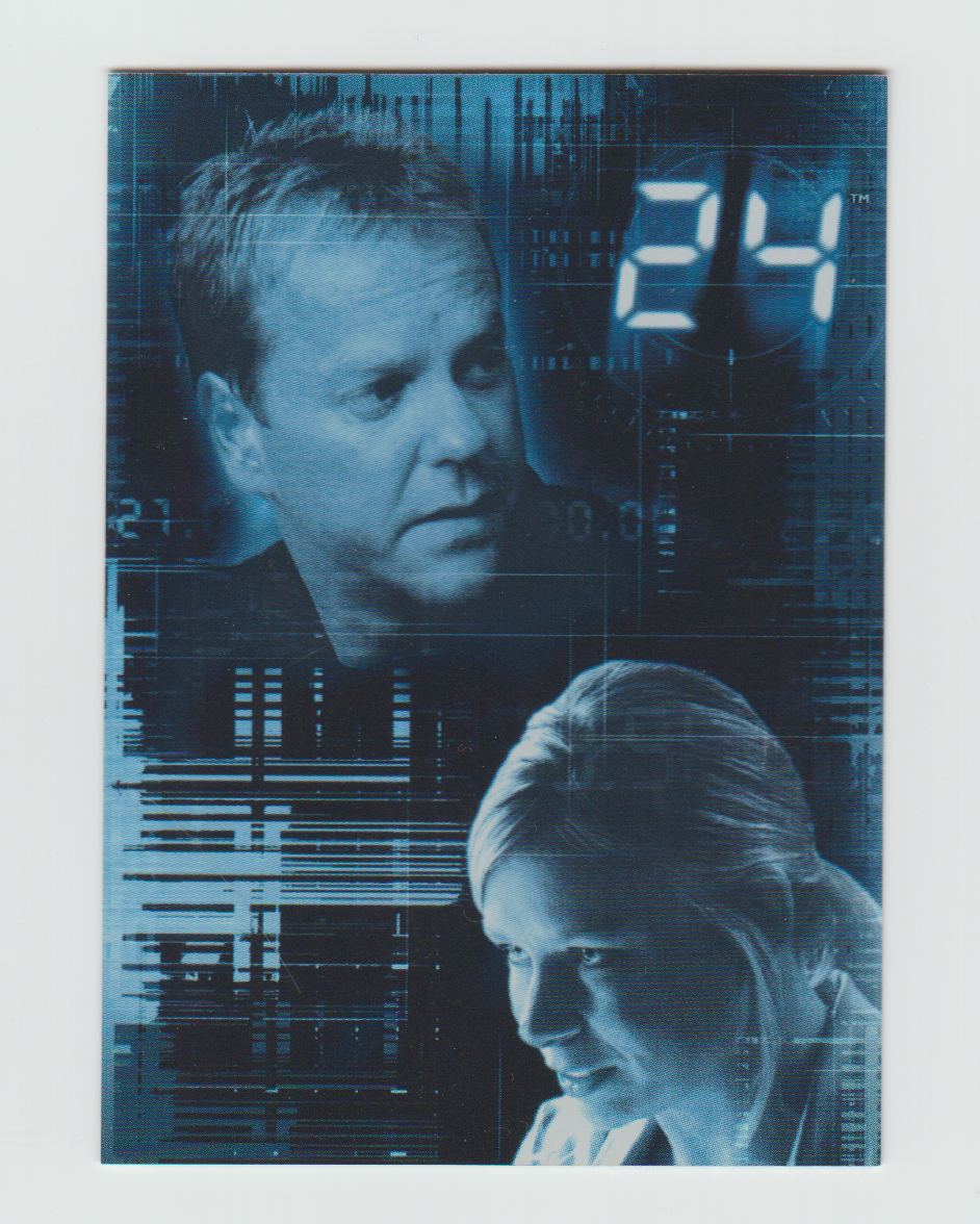 2007 24 Season 4 Expansion Rare Foil #R2 Jack Bauer & Chloe O'Brian