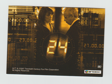 Load image into Gallery viewer, 2007 24 Season 4 Expansion Ultra Rare Foil #UR2 James Heller &amp; Erin Driscoll
