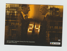 Load image into Gallery viewer, 2007 24 Season 4 Expansion Ultra Rare Foil #UR3 Mike Novick &amp; Charles Logan
