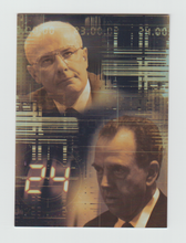 Load image into Gallery viewer, 2007 24 Season 4 Expansion Ultra Rare Foil #UR3 Mike Novick &amp; Charles Logan
