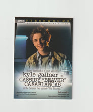 Load image into Gallery viewer, 2007 Veronica Mars S2 #APW3 Kyle Gallner as Cassidy Beaver Casablancas Autograph
