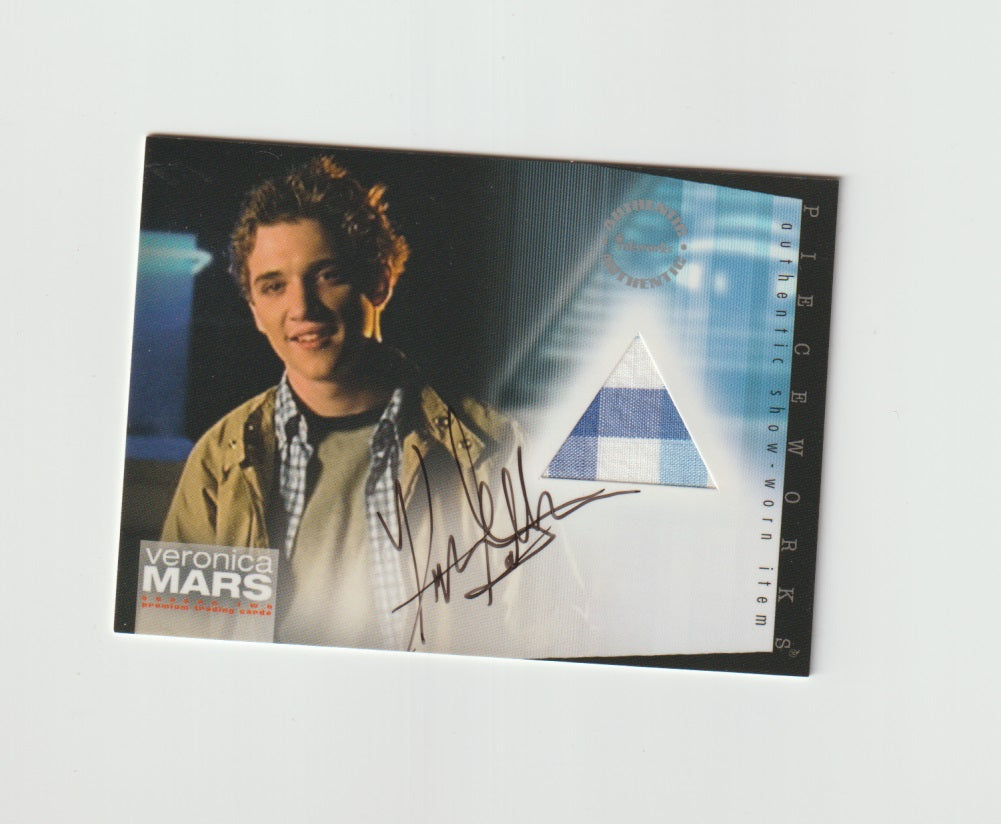 2007 Veronica Mars S2 #APW3 Kyle Gallner as Cassidy Beaver Casablancas Autograph