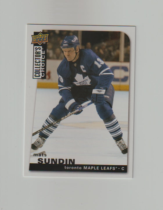 2008-09 Collectors Choice #111 Mats Sundin