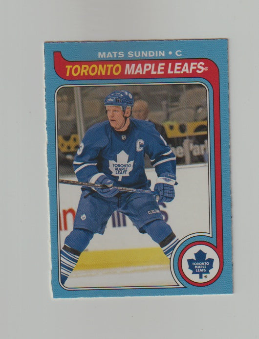 2008-09 O-Pee-Chee Box Bottoms NNO Mats Sundin