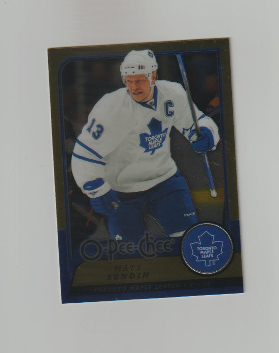 2008-09 O-Pee-Chee Metal #38 Mats Sundin