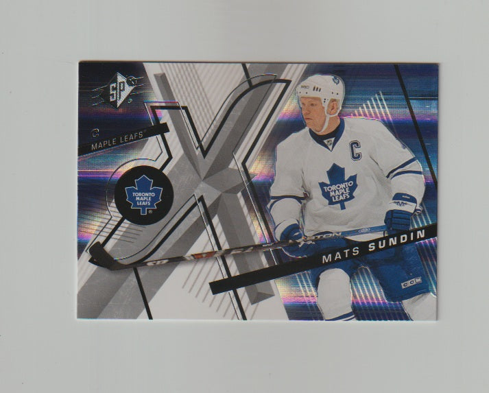 2008-09 SPx #6 Mats Sundin