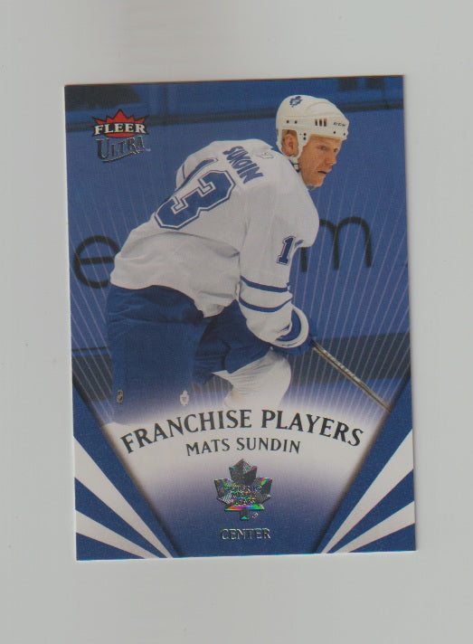 2008-09 Ultra Franchise Players #FP7 Mats Sundin