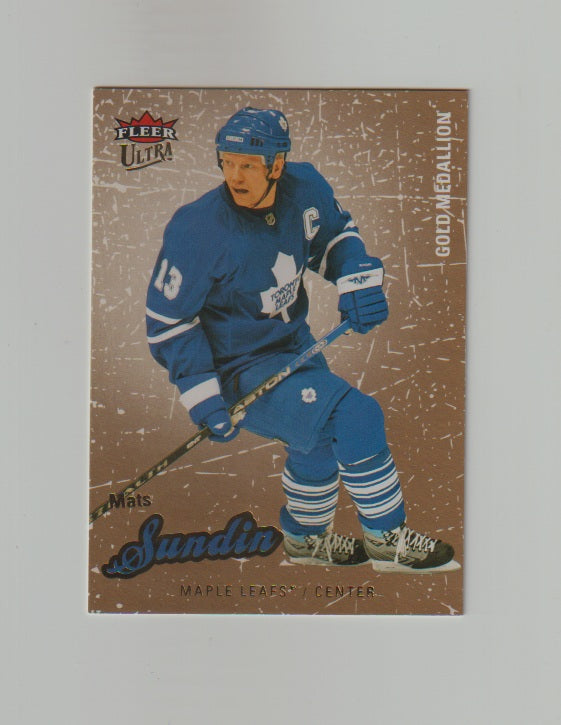 2008-09 Ultra Gold Medallion #89 Mats Sundin
