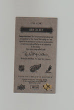 Load image into Gallery viewer, 2008-09 Upper Deck Champs Mini Signatures #CS-DC Dan Cleary
