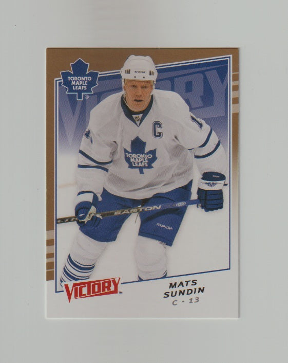 2008-09 Upper Deck Victory Gold #14 Mats Sundin