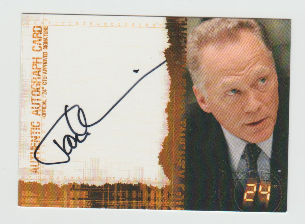 2008 24 Season 5 Autographs James Morrison as Bill Buchanan