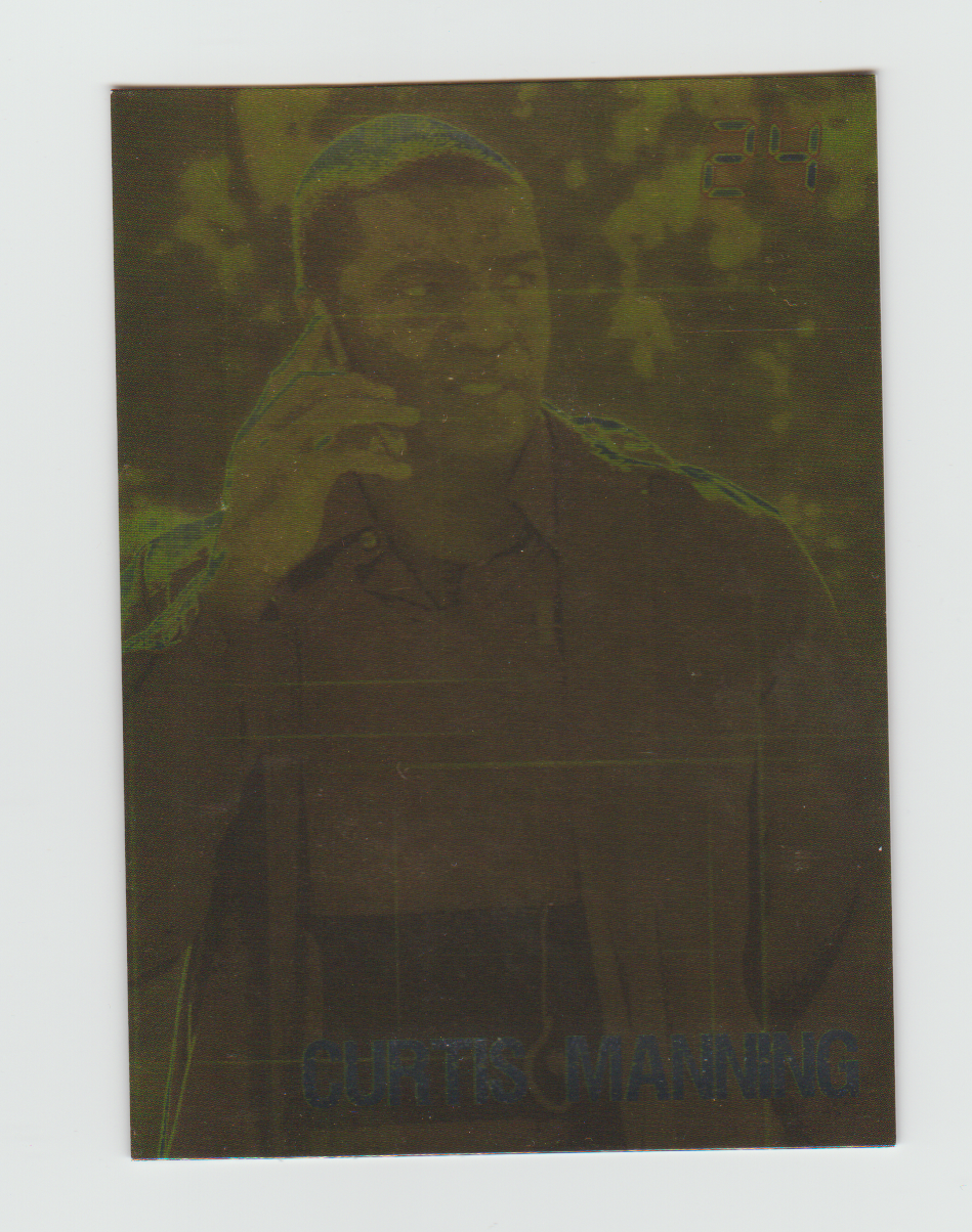 2008 24 Season 5 Box-Toppers #BT2 Curtis Manning