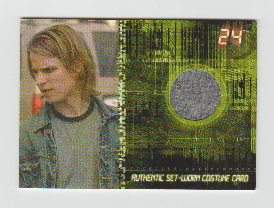 2008 24 Season 5 Set-Worn Costumes #C11 Brady Corbet as Derek Huxley