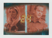 Load image into Gallery viewer, 2008 24 Season 5 Ultra Rare Foil #UR2 Kim &amp; Jack Bauer
