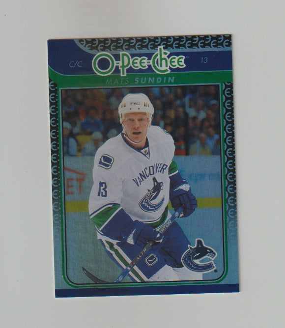 2009-10 O-Pee-Chee Rainbow #74 Mats Sundin